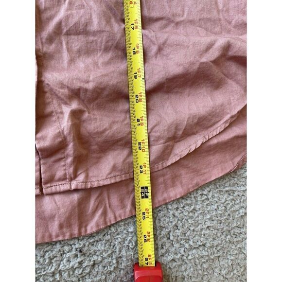 Athleta Cotton Dreams Sleep Oversized Top M Pink Pajama Shirt Loungewear - Picture 8 of 8